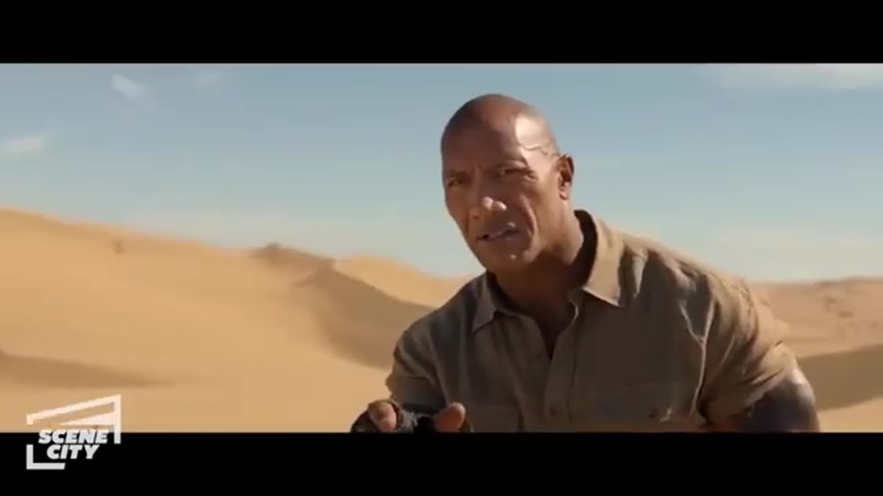 Jumanji | Ostrich Chase Scene