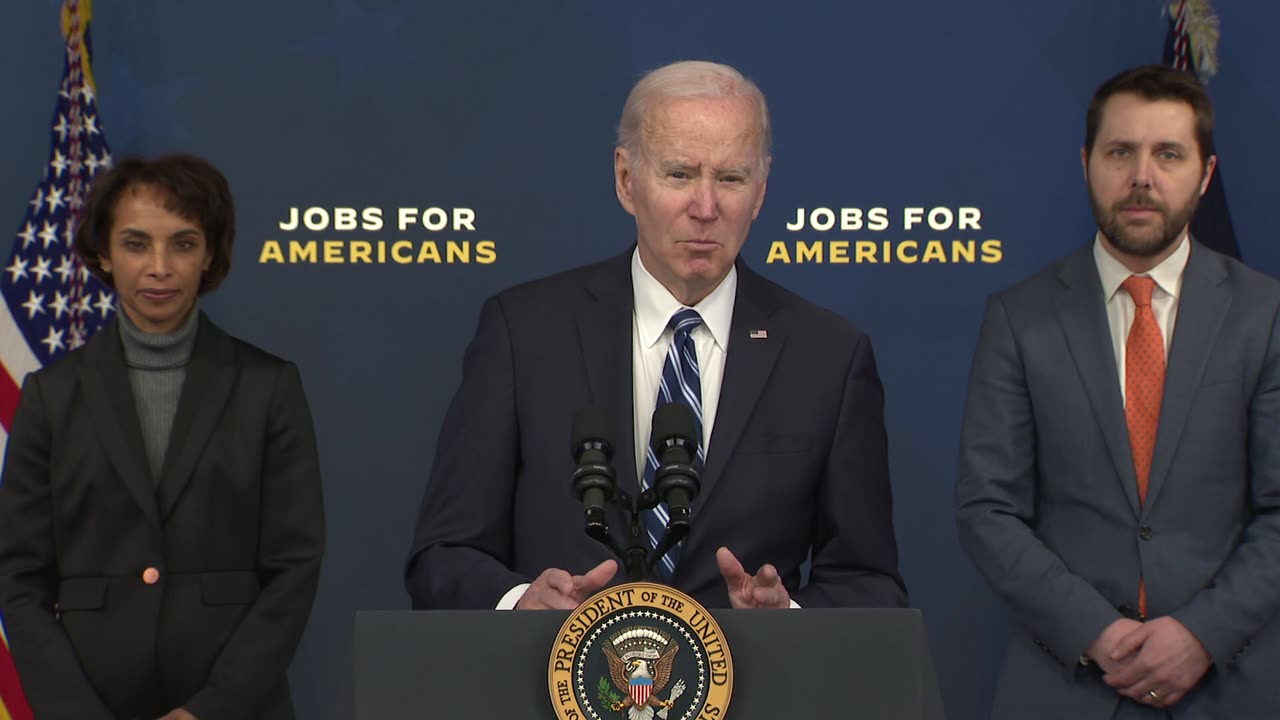 ‘Our plan is working’: President Biden reacts to January jobs report