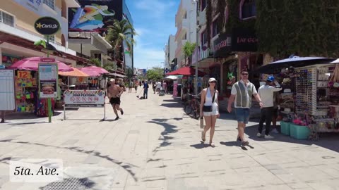 5th avenue - Playa del Carmen - Quintana Roo- HD