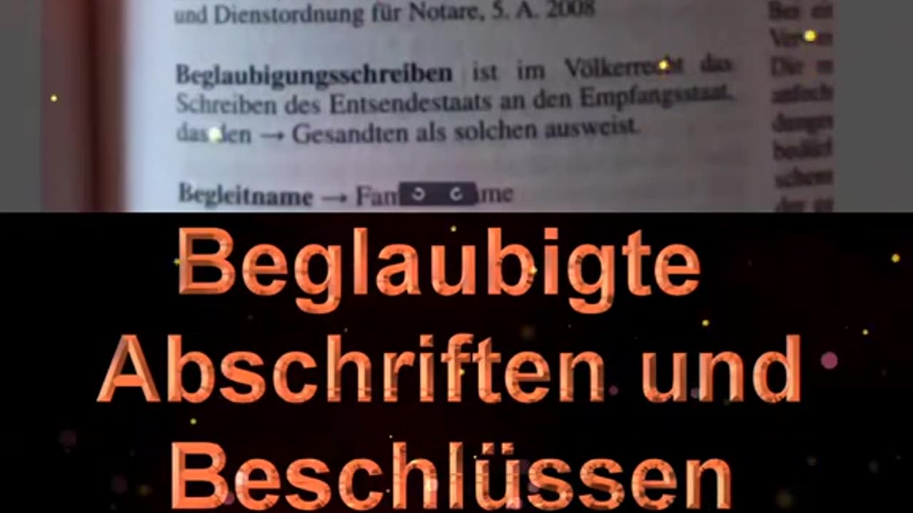Beglaubte Abschriften, ihre Gültigkeit