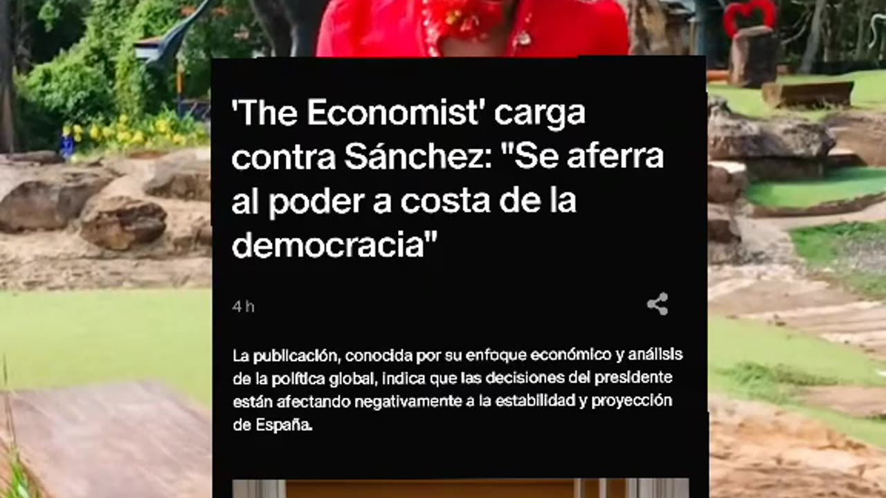 '#TheEconomist' carga contra #Sánchez: "Se aferra al poder a costa de la democracia"