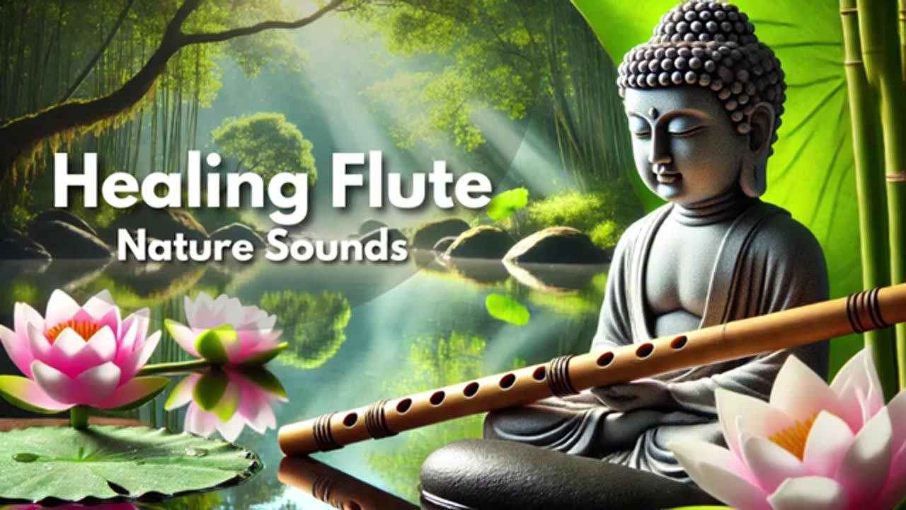 Healing Flute | Nature Sounds | Buddha Meditation Music