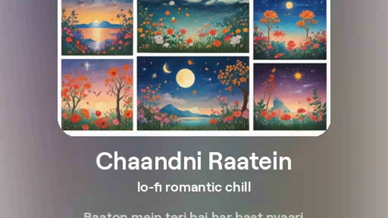 Chaandni Rateen: A Hindi Melody Lofi Sensation"