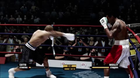 Fight Night Boxing - Miguel Cotto VS Shane Mosley