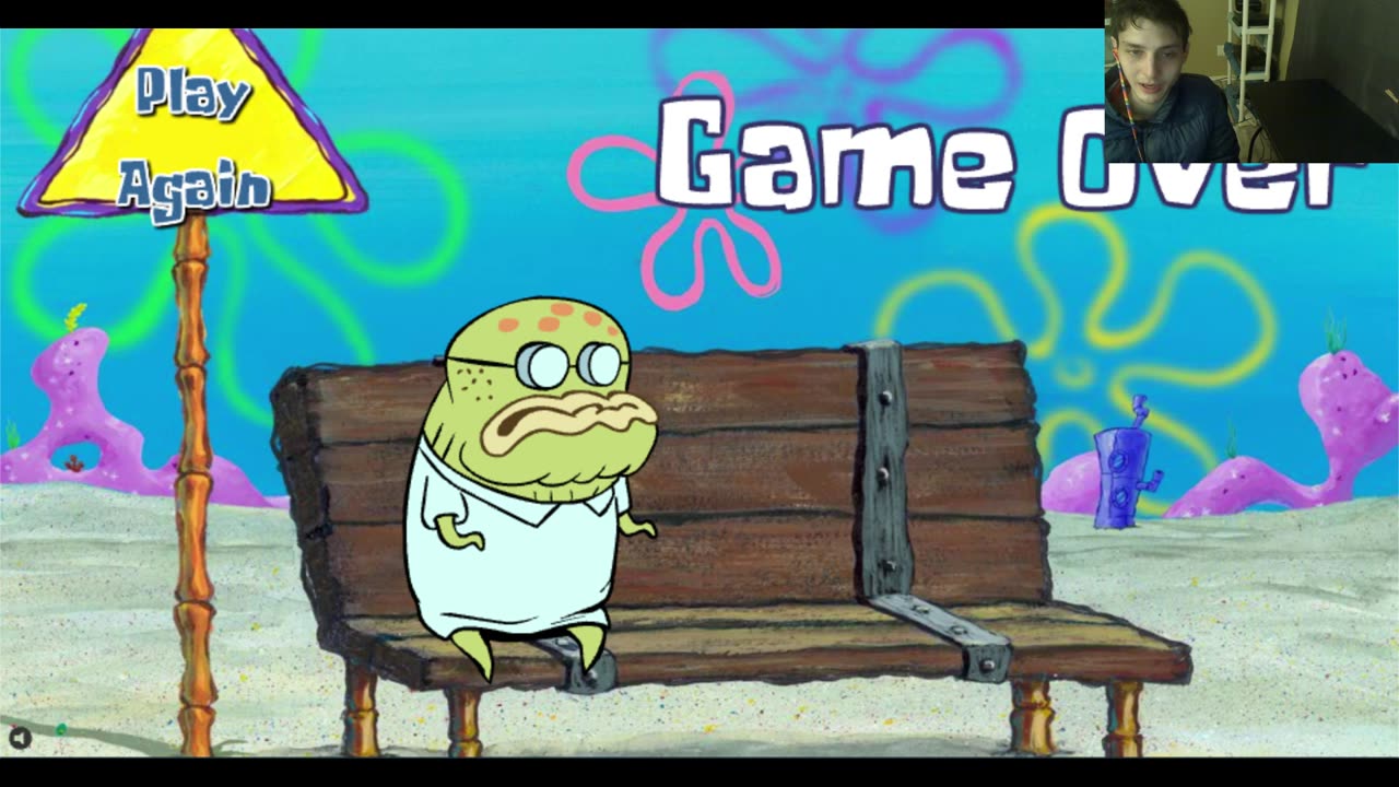 Failed Attempt #14 To Complete The SpongeBob SquarePants Bags Away Video Game With Live Commentary