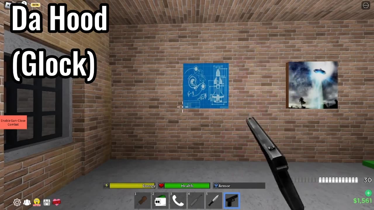 Glock 17 In Different Roblox Games