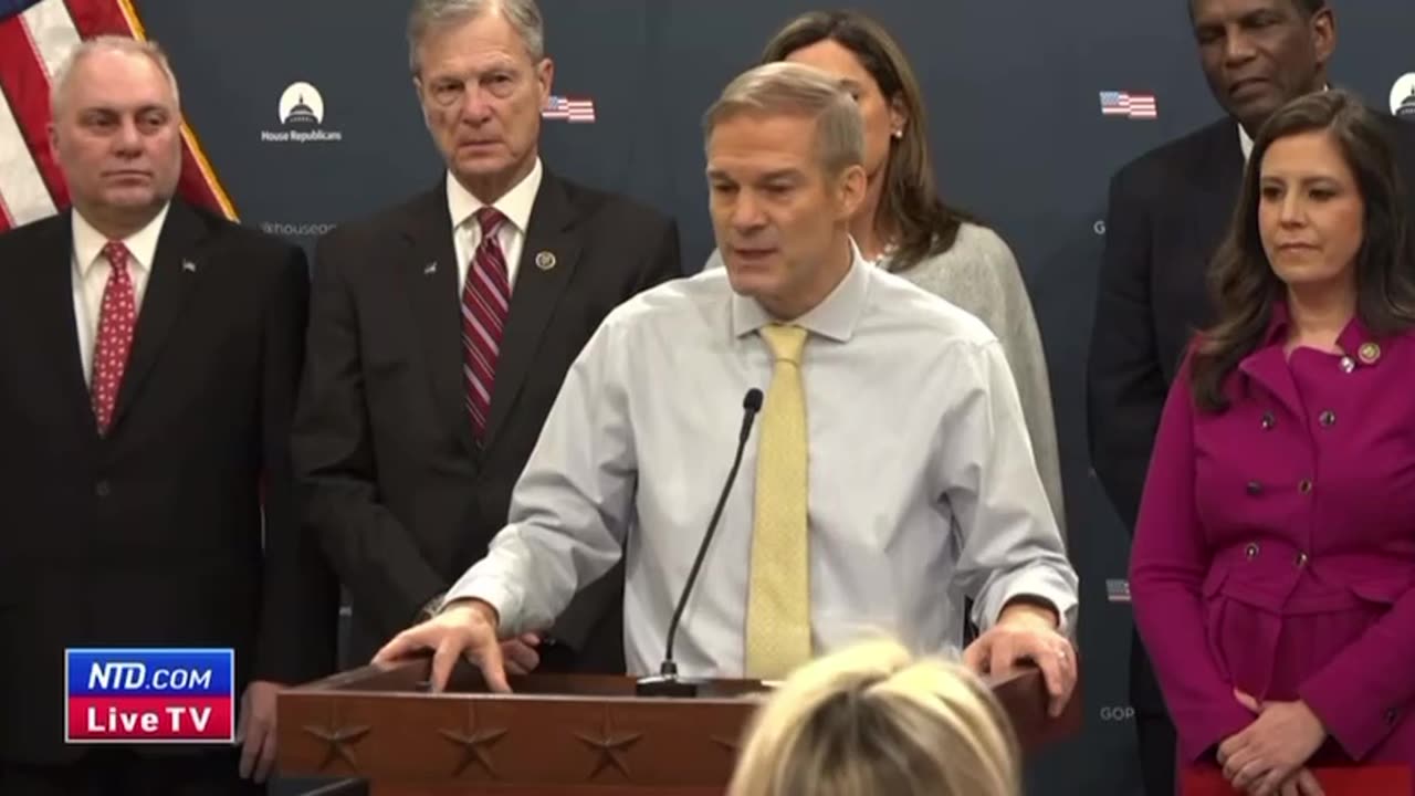 Jim Jordan Rips Political DOJ While Another Whistleblower Comes Forward, Gives Transcribed Interview