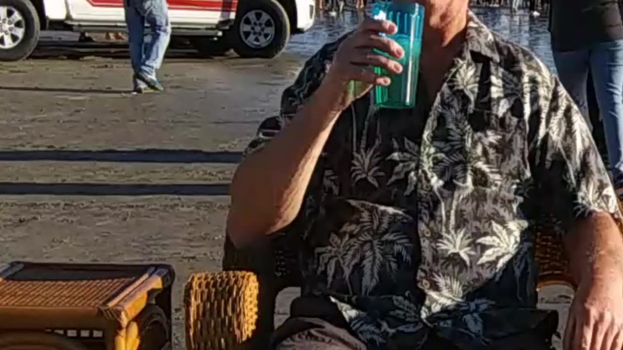 Cheers! from the Monte Carlo Shipwreck, Coronado, California.