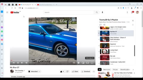 Tim Consley with My Blue GT - #Twenty20 Podcast Ep 3