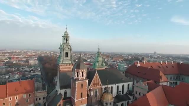 Krakow in 4k | Video with classical music