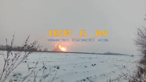 Massive explosion somewhere in Ukraine