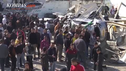 Israel's Militer Attack in Tepi Barat Targets Nine People !!!