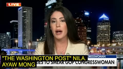 Congresswoman GOP Anna Paulina Luna shreds Washington Post smear piece