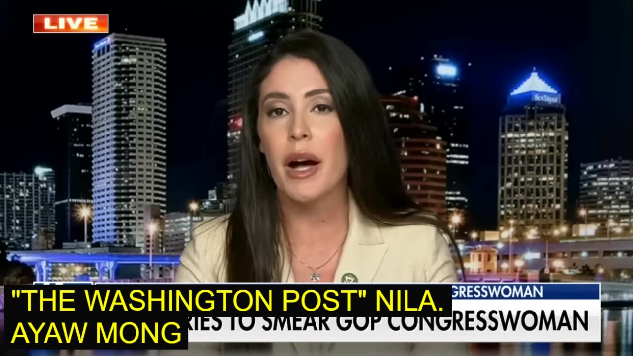 Congresswoman GOP Anna Paulina Luna shreds Washington Post smear piece