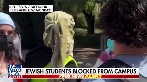 Police Standoff With Pro-Hamas Protesters