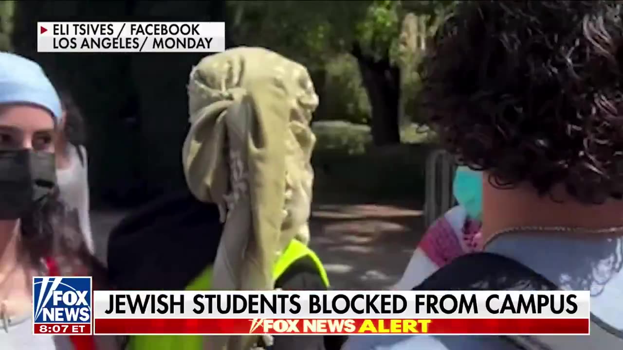 Police Standoff With Pro-Hamas Protesters