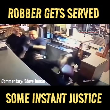 Robber Scores A Beatdown