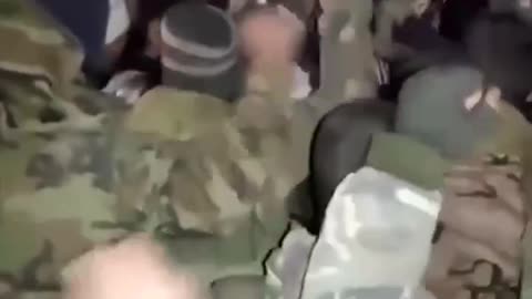 SAA (President Bashar Assad's) soldiers chant in favor of President Assad