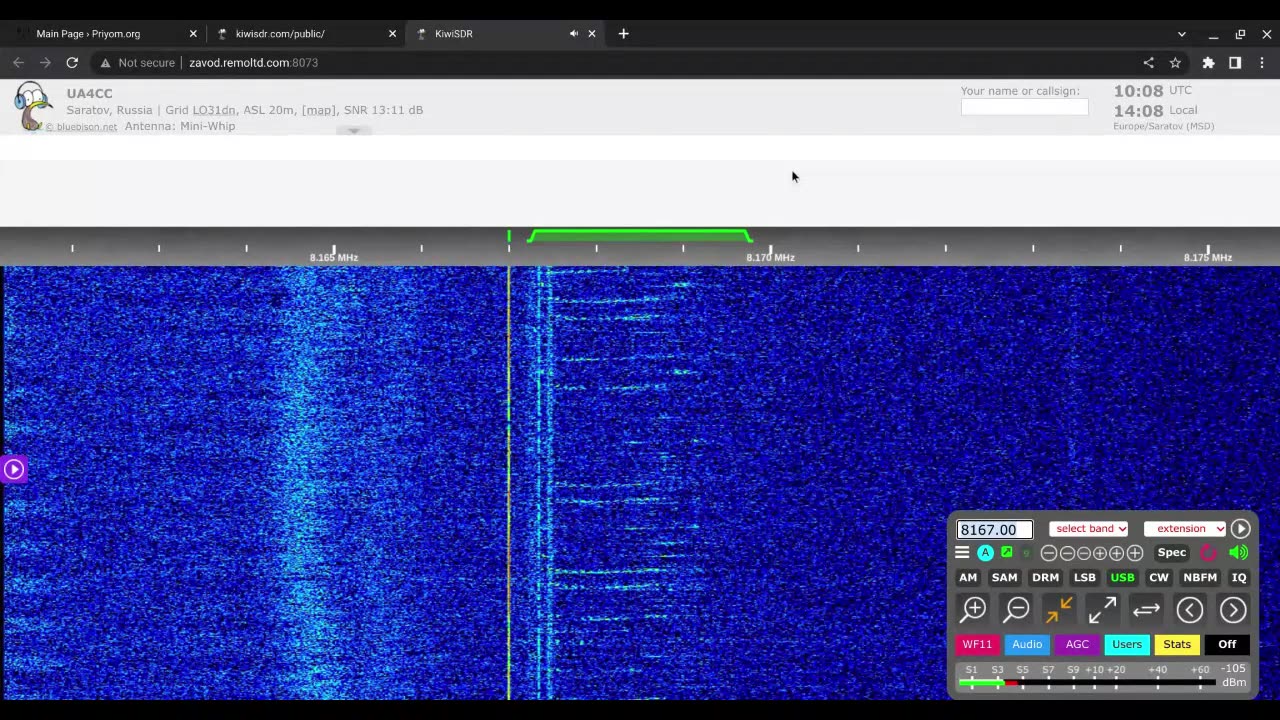 E06 English Man 12/02/2023 1000 UTC 8167kHz