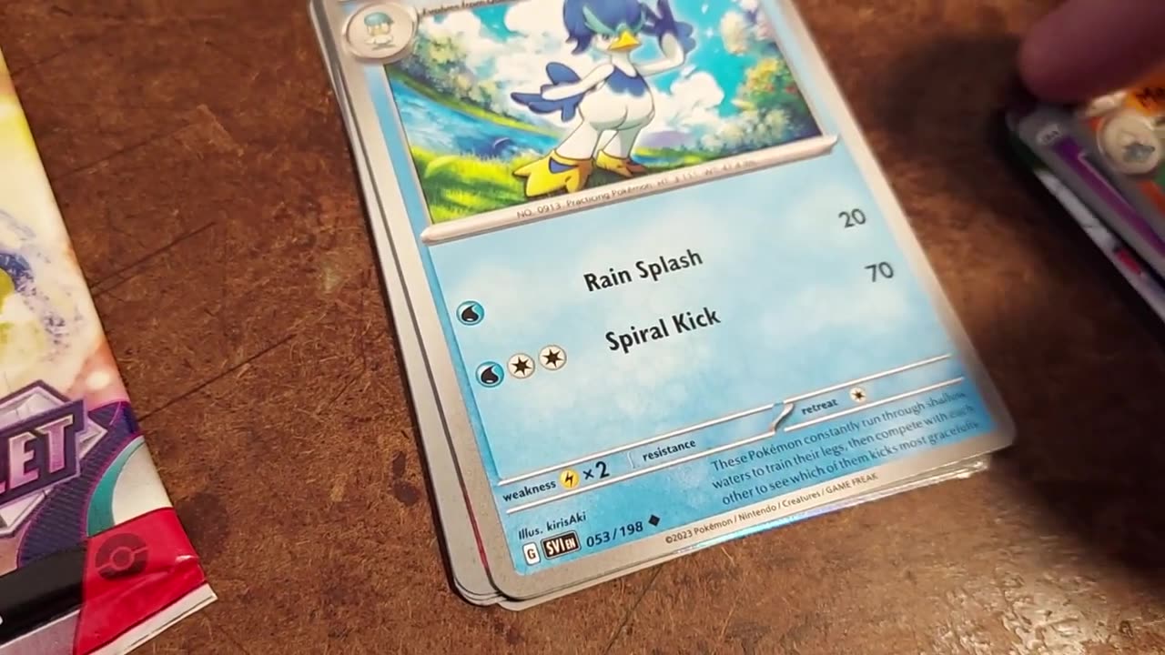 Pokemon TCG Series: Ep. 2 - Scarlet & Violet Single Blisters