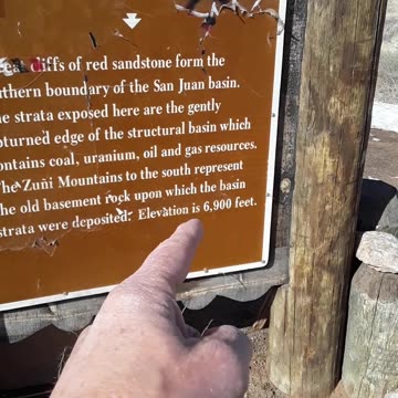 Chaco Cliffs, and abundance of natural minerals and resources. God's blessing.