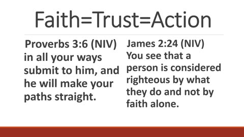 Dare To Trust God Part 2