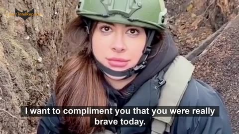 UKRAINIAN JOURNALIST "DANCES" TO THE BEATS OF ARTILLERY