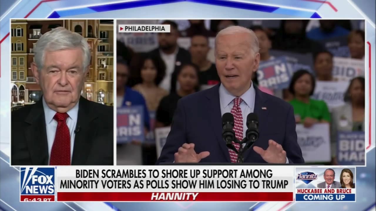 Biden scrambles to shore up support among minority voters