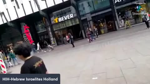 Live Hebrew Israelites Prophetic Street Teaching 4-5-2024 The Hague (Persecution Is Coming Soon)