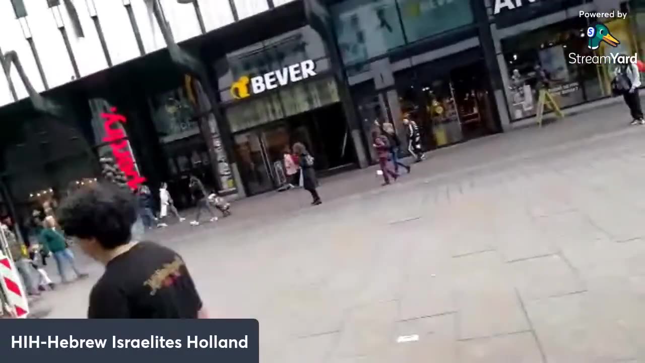 Live Hebrew Israelites Prophetic Street Teaching 4-5-2024 The Hague (Persecution Is Coming Soon)