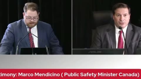 Mendicino isn’t aware, of anything