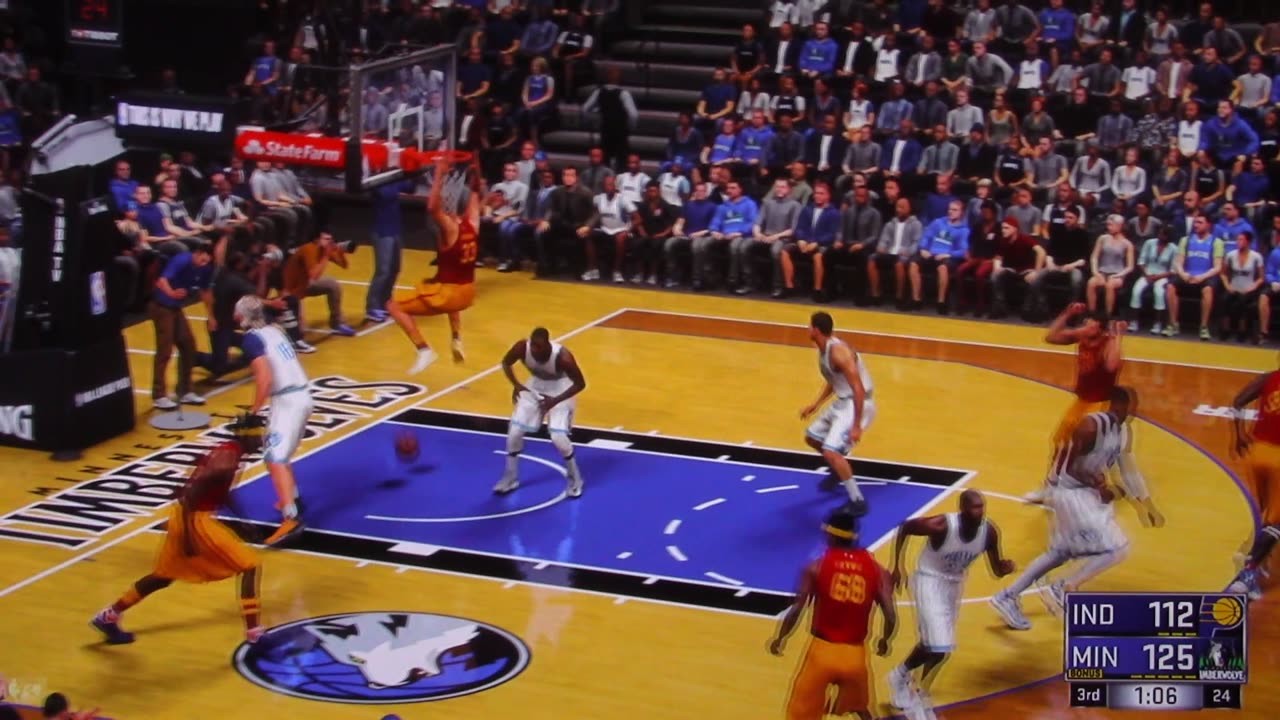 NBA2K: Indiana Pacers vs Minnesota Timberwolves (Buzzer Beater)