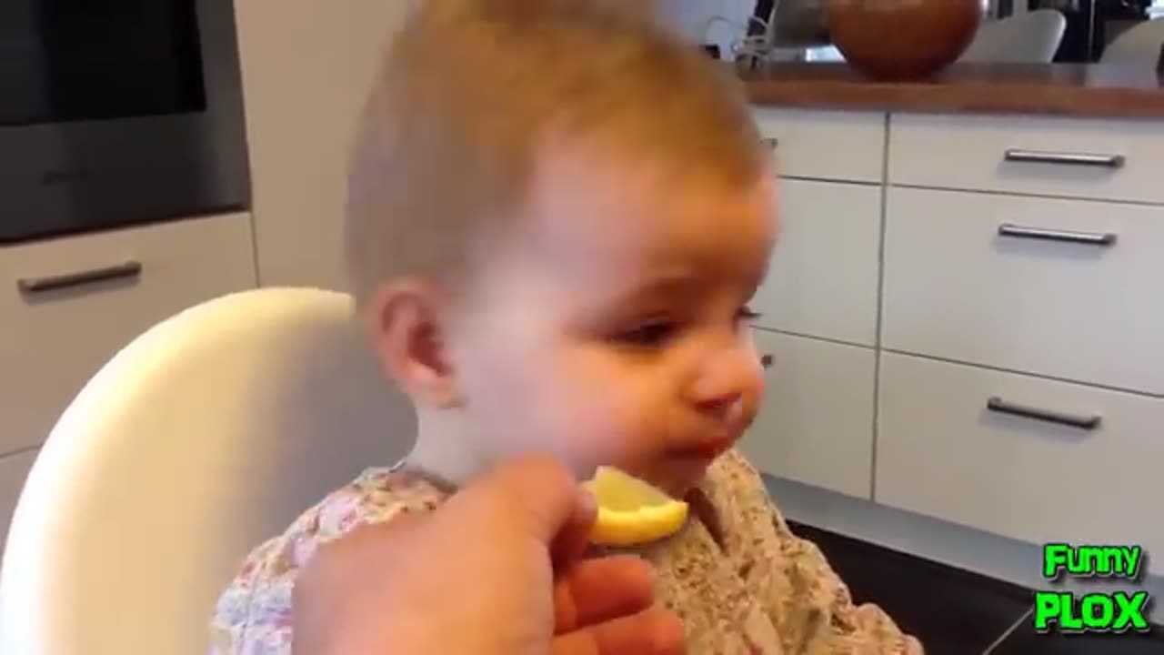 Babies Eating Lemons for the First Time Compilation