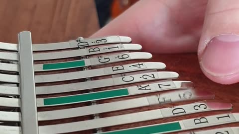 Playing Kalimba