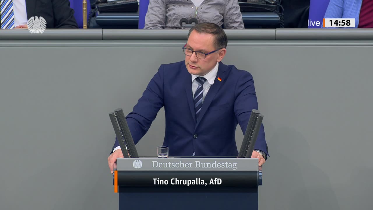 Tino Chrupalla Rede vom 10.02.2023 - Anschläge auf deutsche und europäischeInfrastruktur