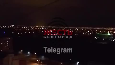 Air Defenses engage Russian Missiles Over Kyiv