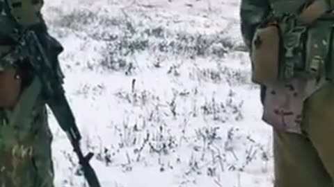 The S-60 57-mm automatic anti-aircraft gun works.Bahmut.