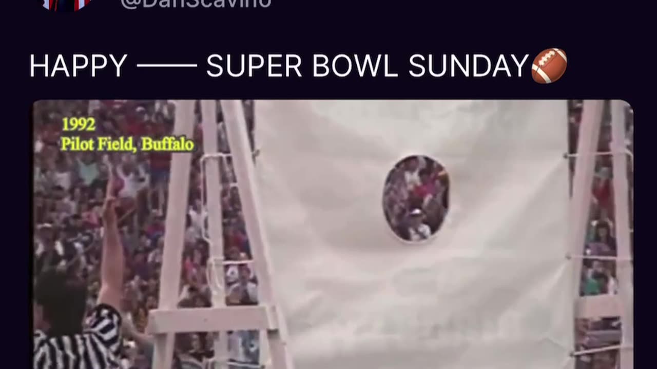 Dan Scavino post. Super Bowl