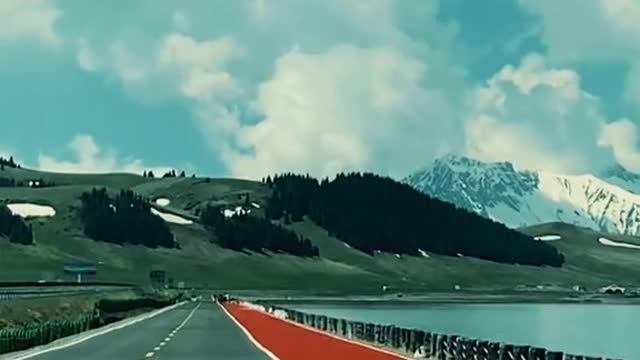 # The most beautiful scenery on the road