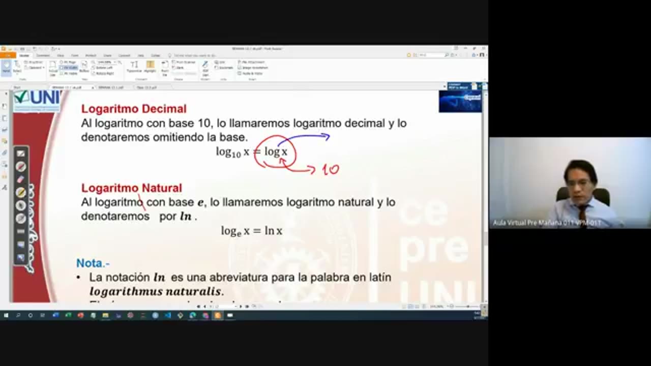 CEPRE UNI 2021 - 2 | SEMANA 12 | ÁLGEBRA S01
