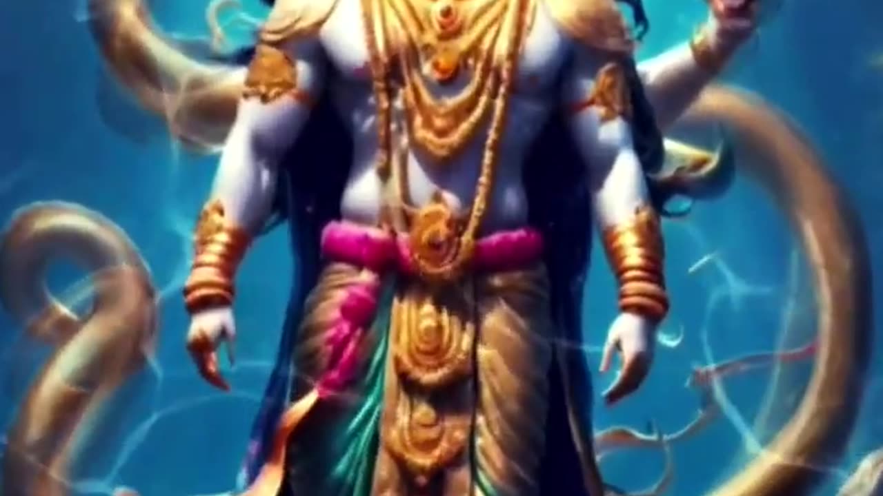 Oceanic Ekadashi Devotion: Lord Vishnu's Serene Prayer