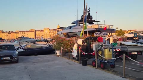 The stunning Saint Tropez Marina