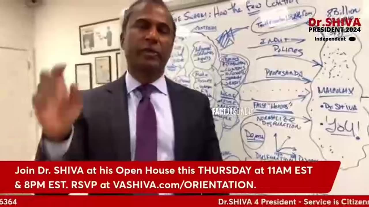 🇮🇹 Shiva Ayyadurai - I vostri salvatori sono mandati dalle elite