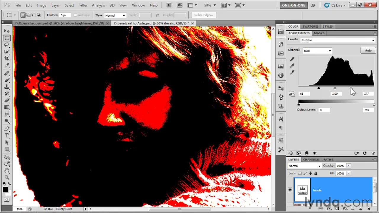 15 Previewing clipped pixels