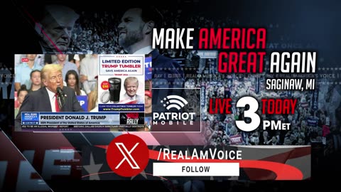 PRESIDENT TRUMP'S MAGA RALLY IN SAGINAW MI