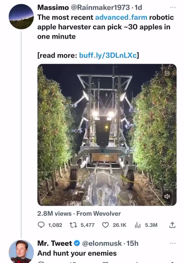 Robotic Apple Harvester