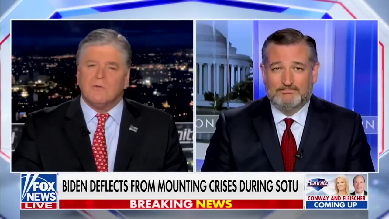 Sen. Ted Cruz: Joe Biden’s State Of The Union Address Was Divisive, Angry, Out-Of-Touch, Dishonest