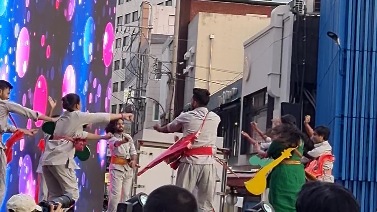 Dongseongro Festival Air Guitar dance Performance