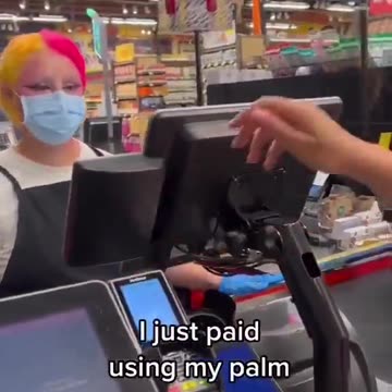 Amazon has introduced a feature where you can pay with you palm.#markofthebeast