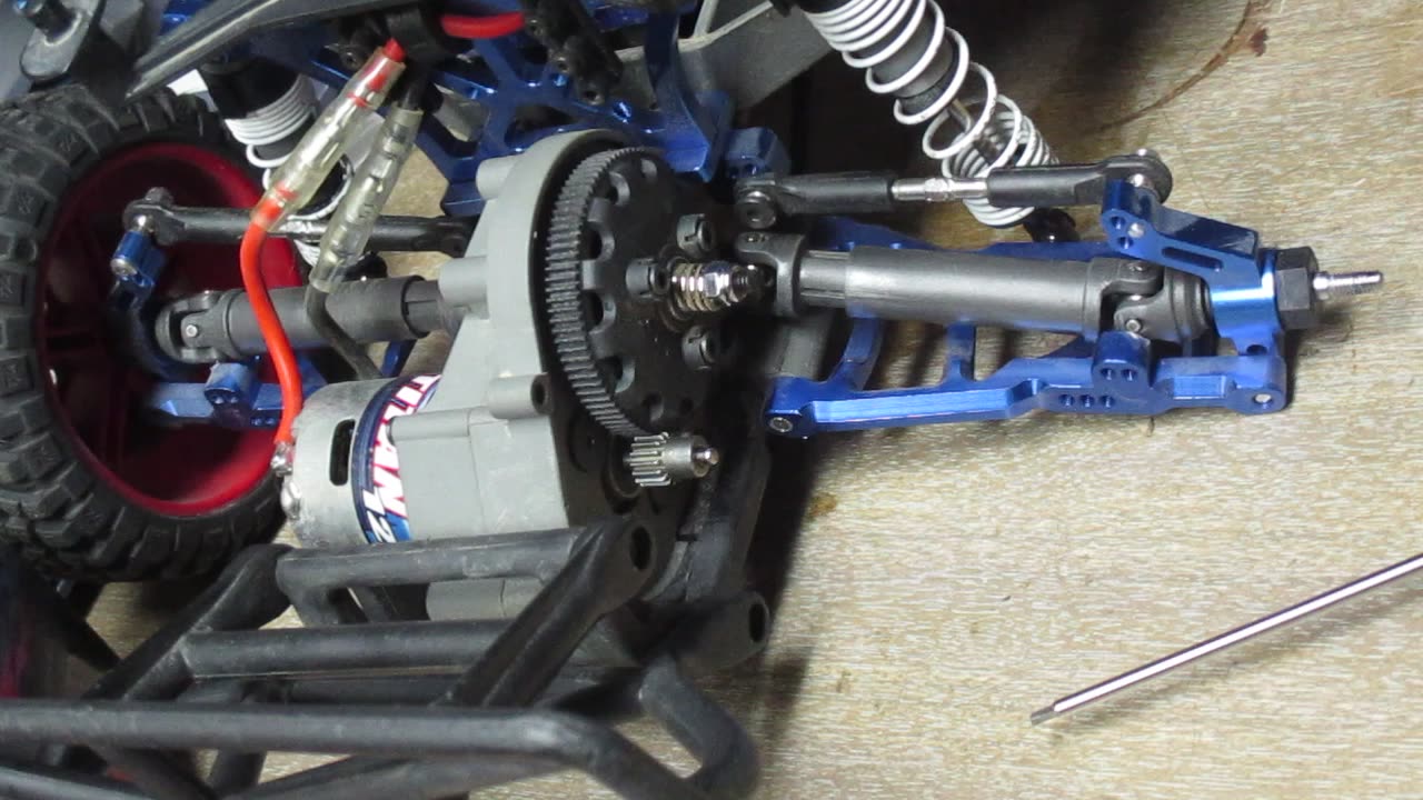 swapping out my spur gear and pinion gear
